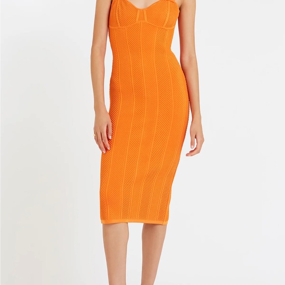 Herve Leger Ottoman Dress - Picture 1 of 8